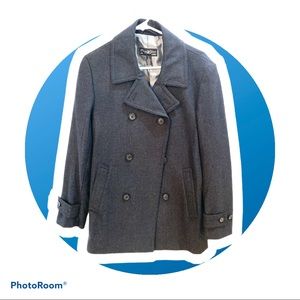 Pronto Uomo double breasted men’s  wool coat sizeS